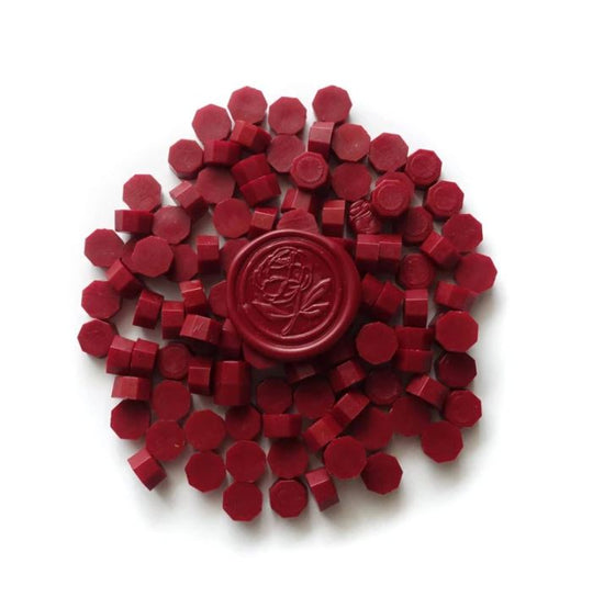 Wax Granule Beads - Deep Crimson Red 