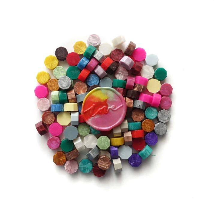 Wax Granule Beads - Mixed Colours fiona ariva