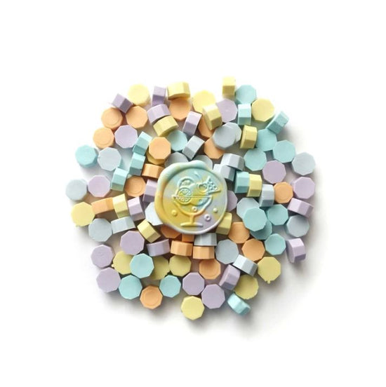 Wax Granule Beads - Mixed Pastels fiona ariva