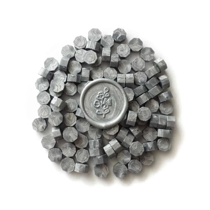 Wax Granule Beads - Silver fiona ariva