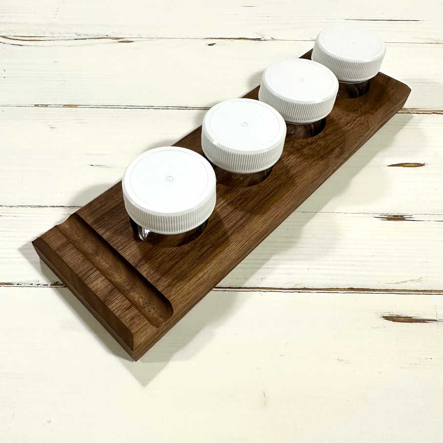 Walnut Wooden Ink Holder
