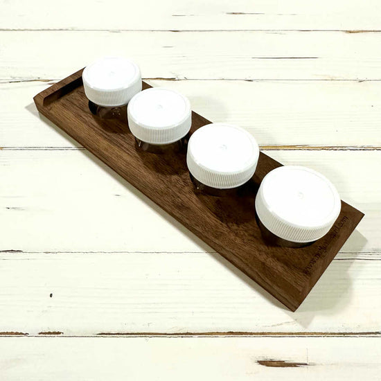 Walnut Wooden Ink Holder