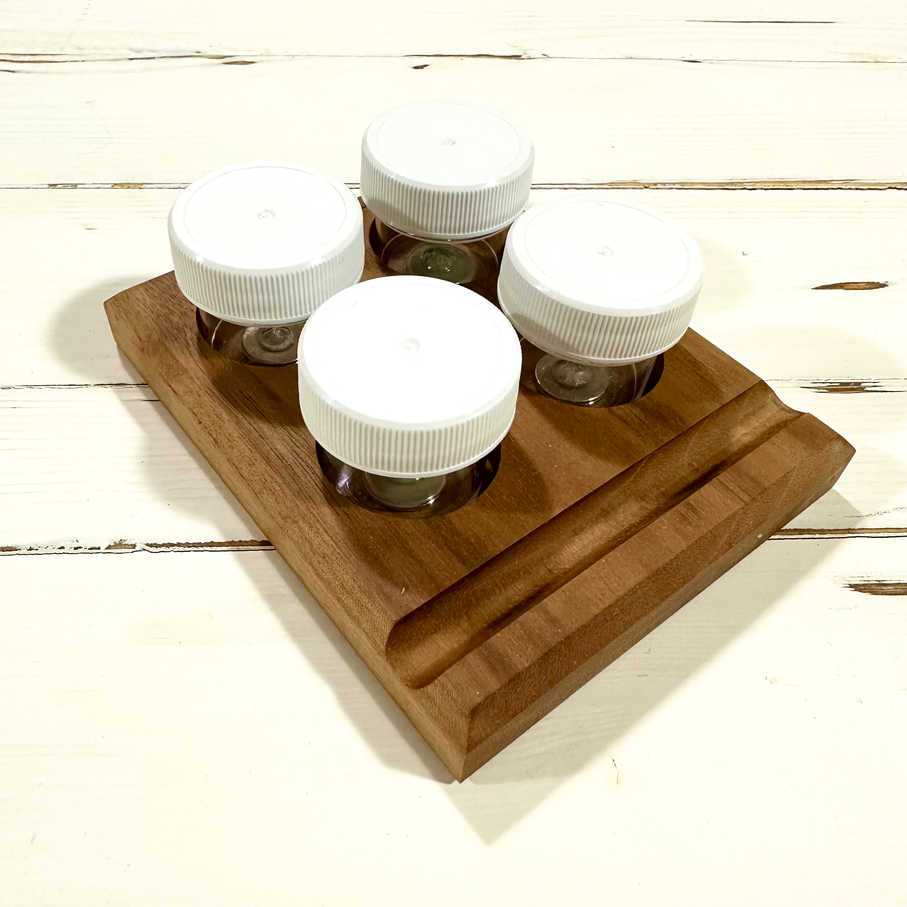 Walnut Wooden Ink Holder
