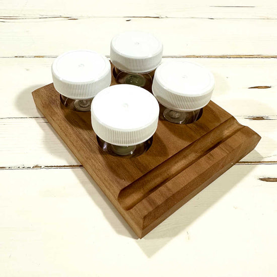 Walnut Wooden Ink Holder