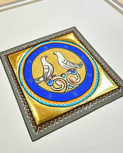 Handmade Gilding Gesso Tablet