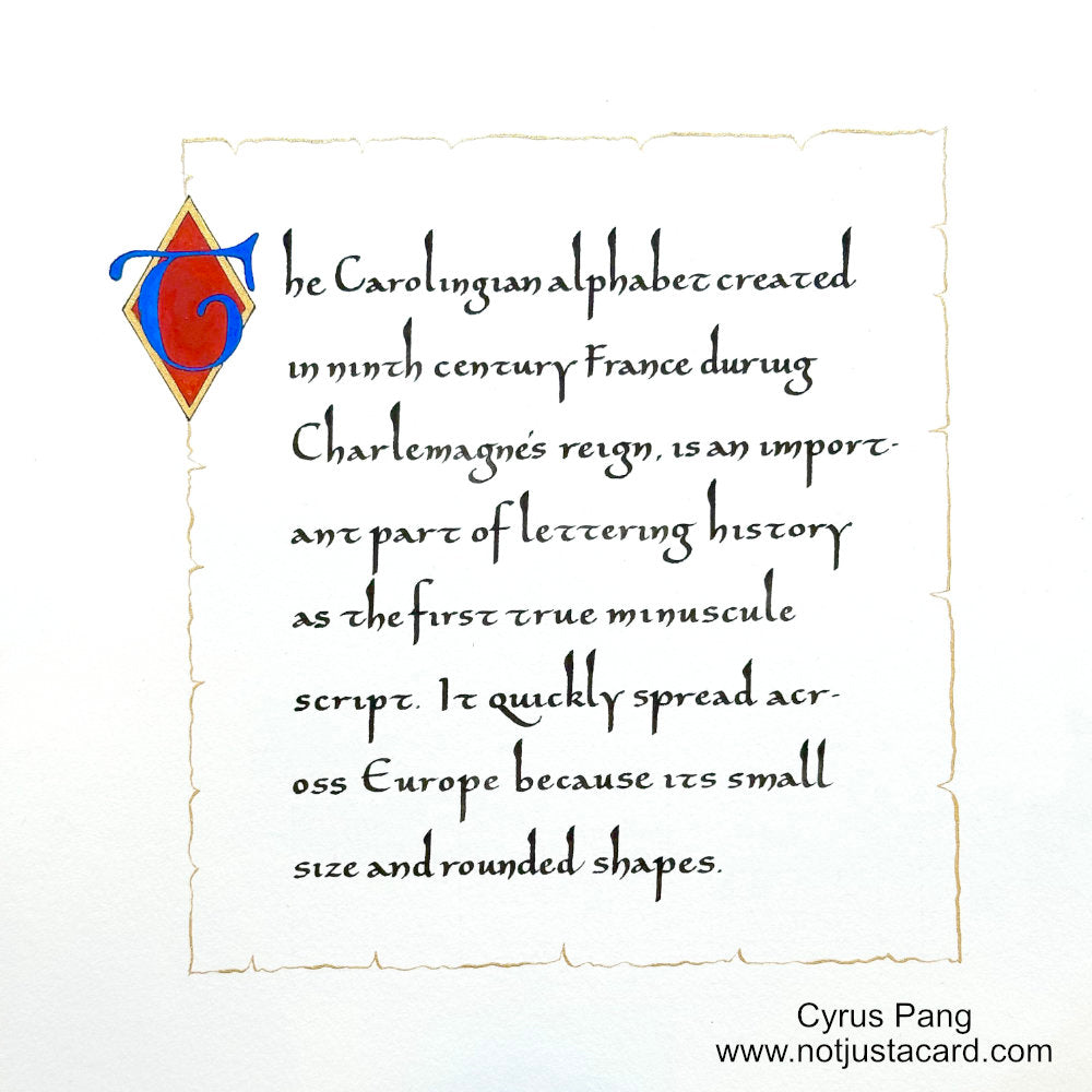 Carolingian & Decorated Versals (Dip Pen Workshop)