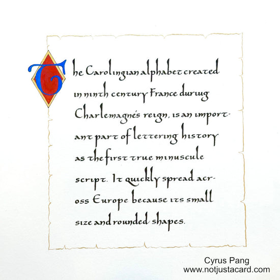 Carolingian & Decorated Versals (Dip Pen Workshop)
