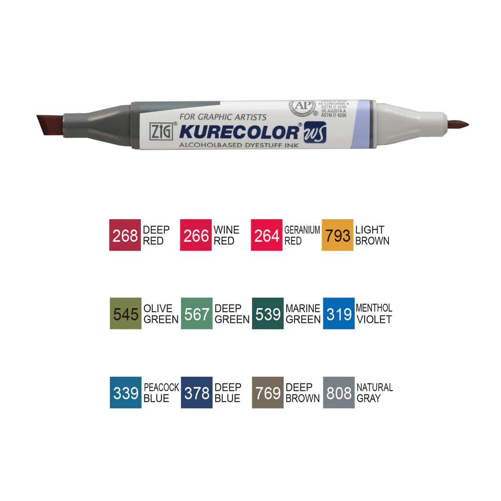 Kurecolor Twin WS Deep Colour Set