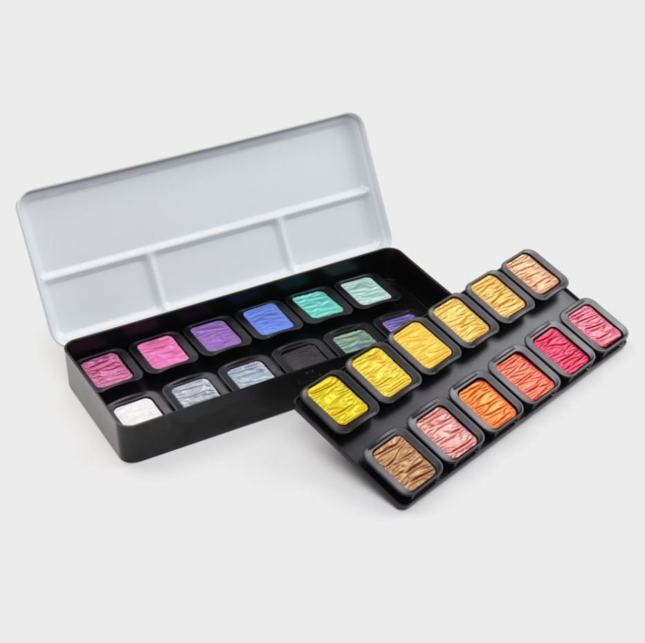 Finetec 22 Pearlescent + 2 Flip-Flop Colours sema