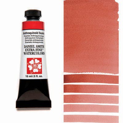 Daniel Smith Watercolour 15ml Tube - Anthraquinoid Scarlet