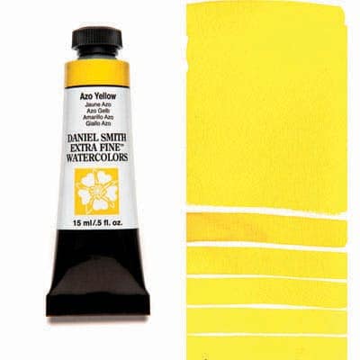 Daniel Smith Watercolour 15ml Tube - Azo Yellow