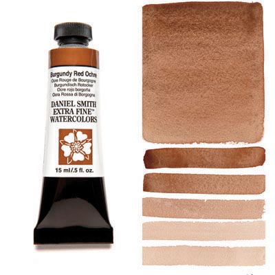 Daniel Smith Watercolour 15ml Tube - Burgundy Red Ochre