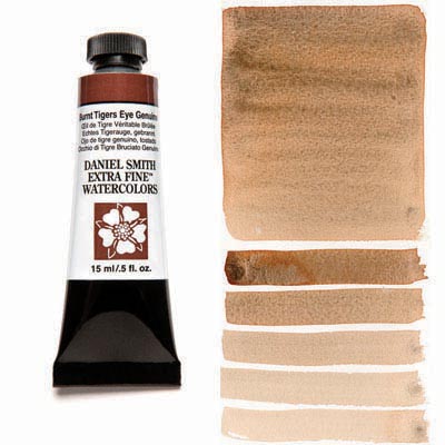 Daniel Smith Watercolour 15ml Tube - Burnt Tigers Eye Genuine