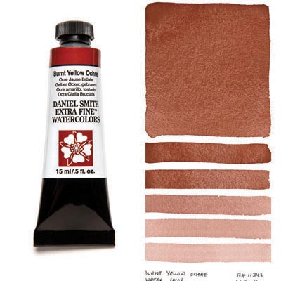 Daniel Smith Watercolour 15ml Tube - Burnt Yellow Ochre