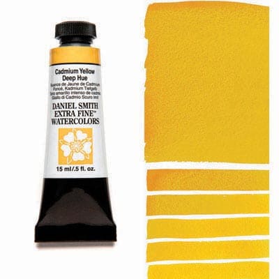 Daniel Smith Watercolour 15ml Tube - Cadmium Yellow Deep Hue