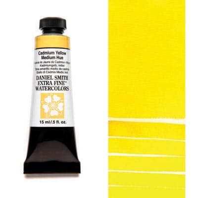 Load image into Gallery viewer, Daniel Smith Watercolour 15ml Tube - Cadmium Yellow Medium Hue
