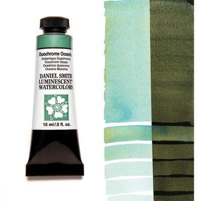 Load image into Gallery viewer, Daniel Smith Watercolour 15ml Tube - Duochrome Oceanic
