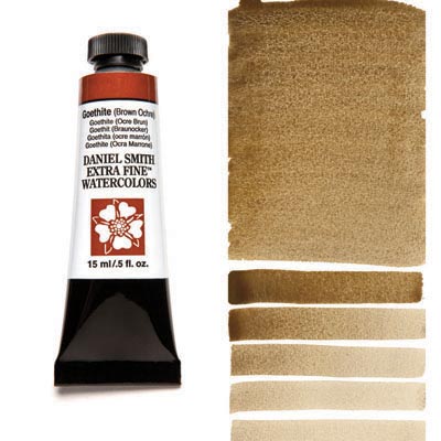 Daniel Smith Watercolour 15ml Tube - Goethite Brown Ochre