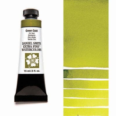 Daniel Smith Watercolour 15ml Tube - Green Gold