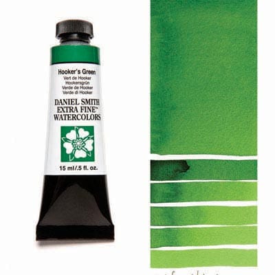 Daniel Smith Watercolour 15ml Tube - Hooker's Green