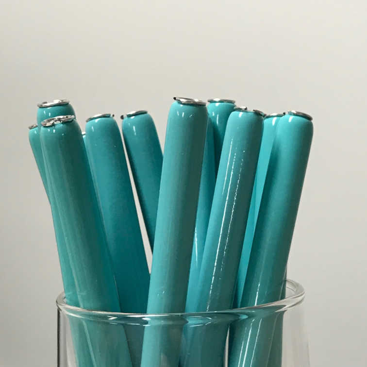 Manuscript Straight Penholder - Turquoise 