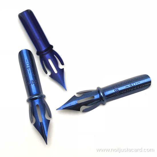 Hiro Leonardt No. 40 Nib - Blue Pumpkin