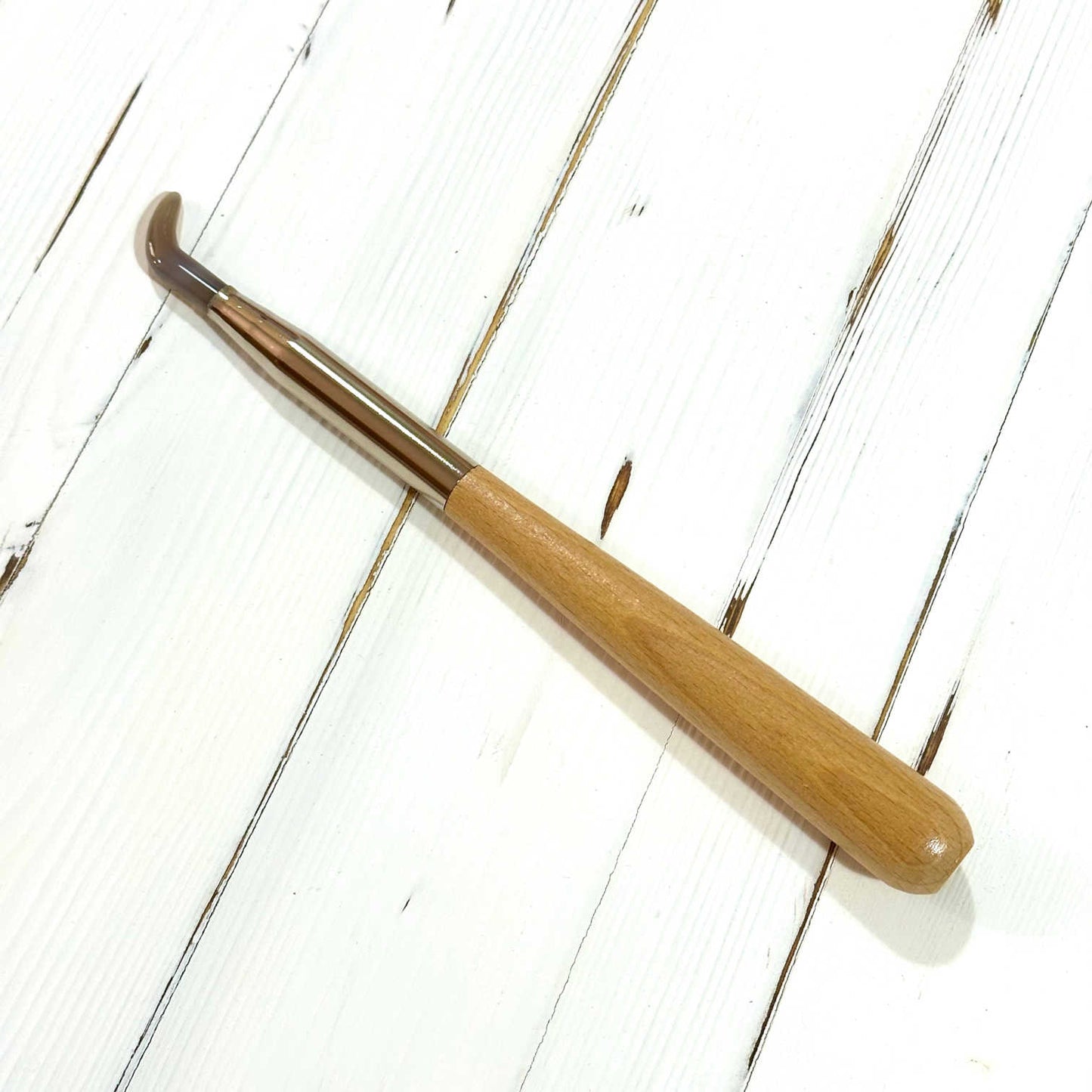 Agate Dog Tooth Burnisher Long Handle (with bag)