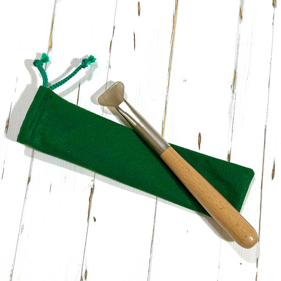 Agate Flat Burnisher Long Handle (with bag)