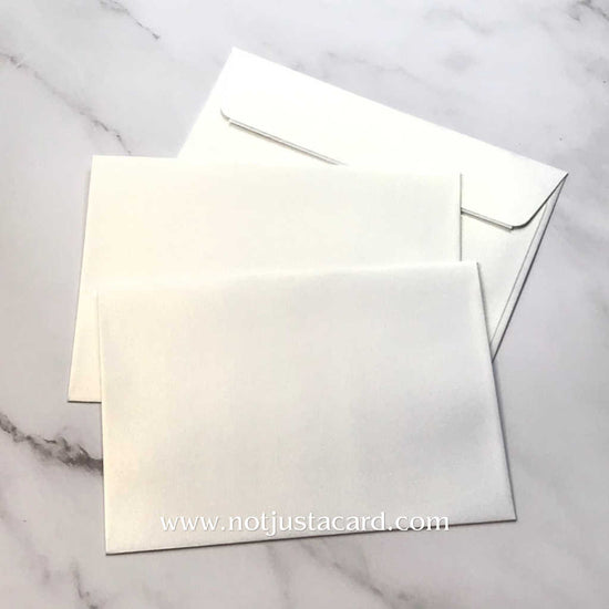 Wax Sealing Envelopes - Metallic Ice Gold