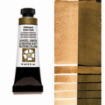 Load image into Gallery viewer, Daniel Smith Watercolour 15ml Tube - Iridescent Aztec Gold
