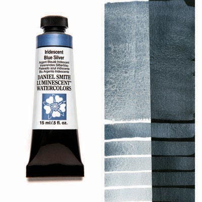 Load image into Gallery viewer, Daniel Smith Watercolour 15ml Tube - Iridescent Blue Silver
