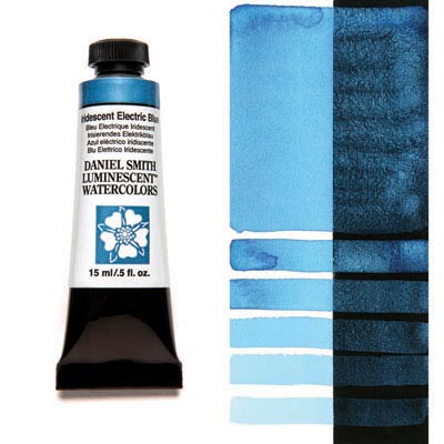 Daniel Smith Watercolour 15ml Tube - Iridescent Electric Blue