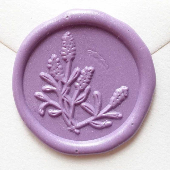 Wax Sealing Kit - Lavender Sprigs 