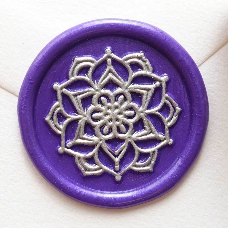 Wax Sealing Kit - Lotus Mandala 