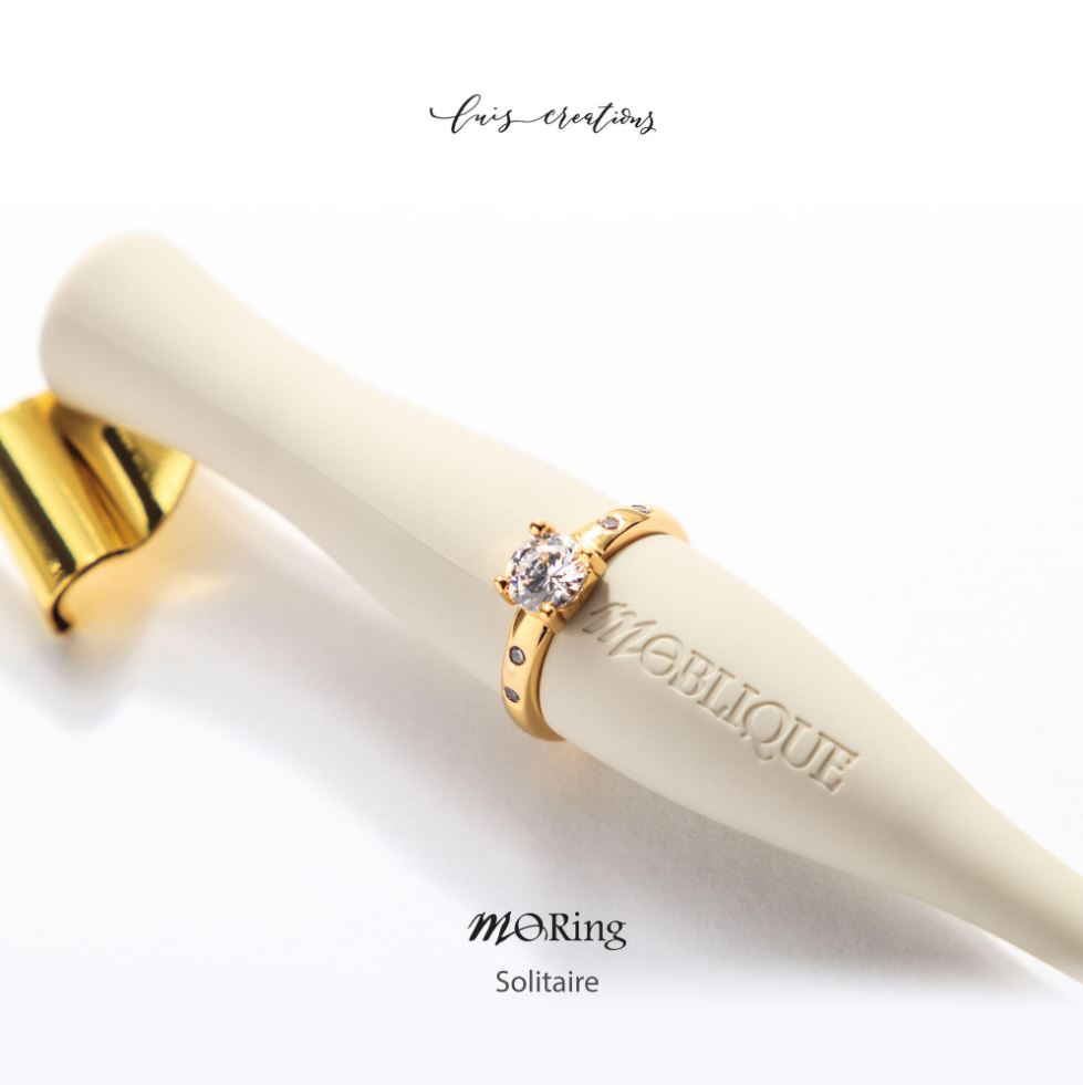 MoRing - Solitaire calligraphy copperplate oblique straight italic gothic