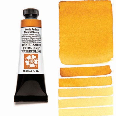 Daniel Smith Watercolour 15ml Tube - Monte Amiata Natural Sienna