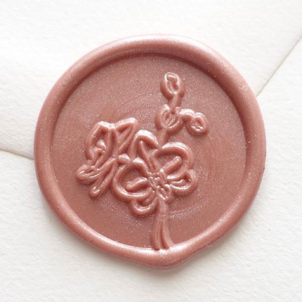 Wax Sealing Kit - Orchid Flower 