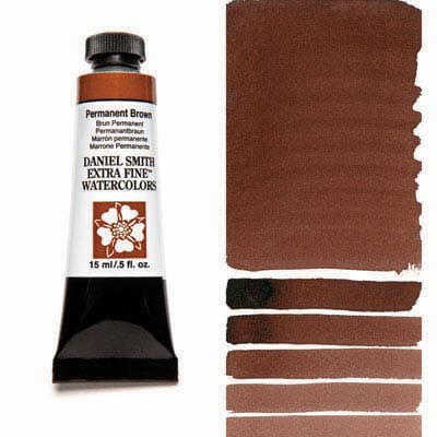 Daniel Smith Watercolour 15ml Tube - Permanent Brown