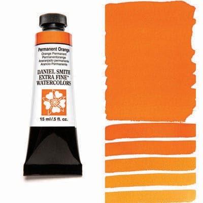 Daniel Smith Watercolour 15ml Tube - Permanent Orange