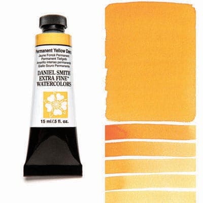 Daniel Smith Watercolour 15ml Tube - Permanent Yellow Deep