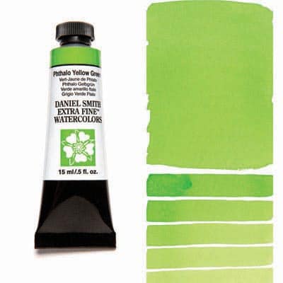 Daniel Smith Watercolour 15ml Tube - Phthalo Yellow Green