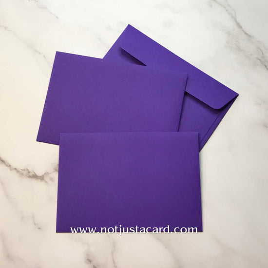 Wax Sealing Envelopes - Purple 
