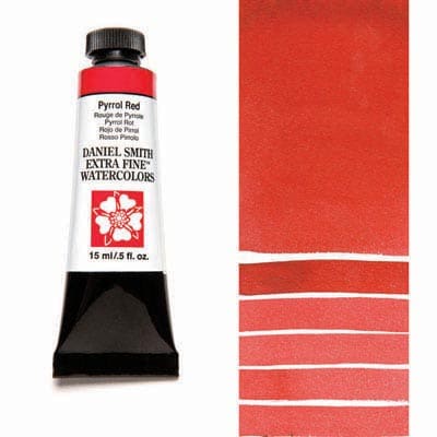 Daniel Smith Watercolour 15ml Tube - Pyrrol Red