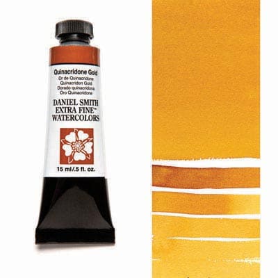 Load image into Gallery viewer, Daniel Smith Watercolour 15ml Tube - Quinacridone Gold
