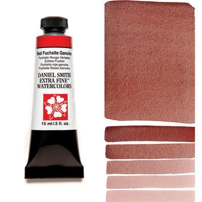 Daniel Smith Watercolour 15ml Tube - Red Fuchsite Genuine