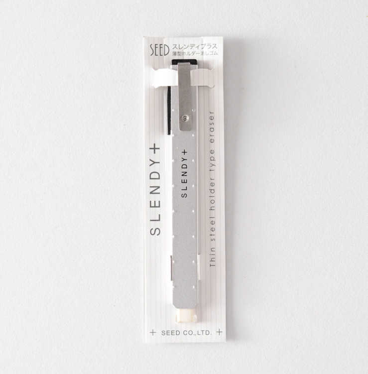 Seed Slendy + Super Slim Knock Eraser