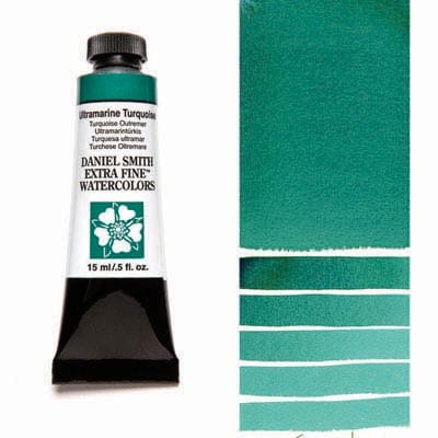 Daniel Smith Watercolour 15ml Tube - Ultramarine Turquoise