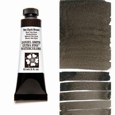 Daniel Smith Watercolour 15ml Tube - Van Dyck Brown