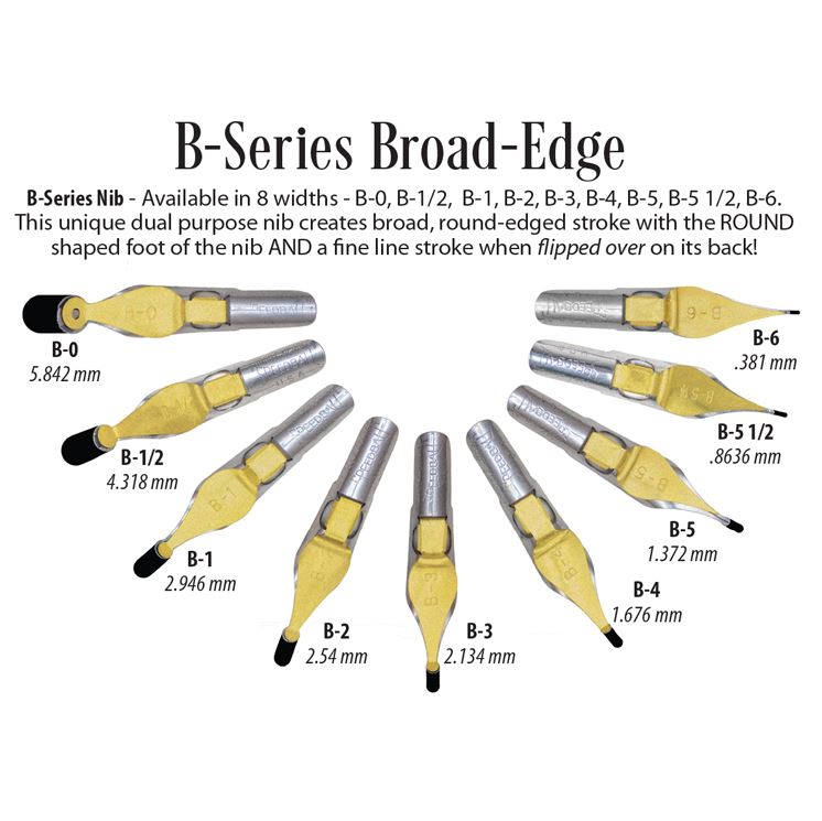 Speedball B Series Round Nib - B5.5