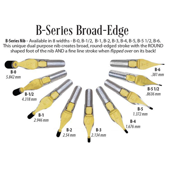 Speedball B Series Round Nib - B5.5